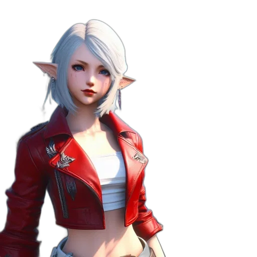 jacket, staff, concept art, fantasy art transparent PNG cut-out