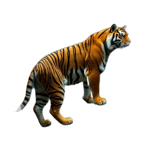 animal, creature, staff, 3d render transparent PNG cut-out