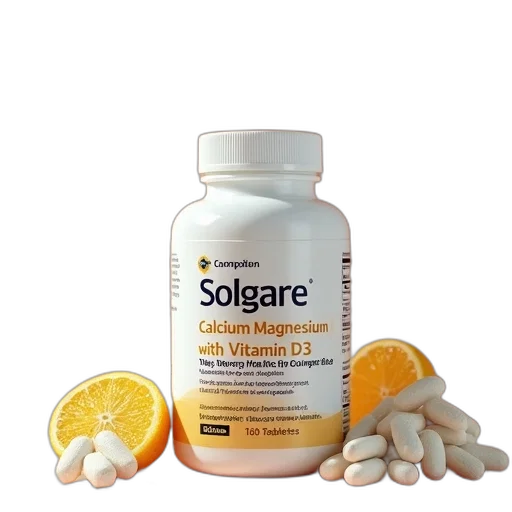 solgare, calcium, magnesium, vitamin transparent PNG cut-out