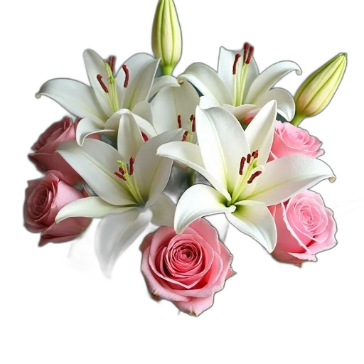 flower, crown, jewelry, photorealistic transparent PNG cut-out