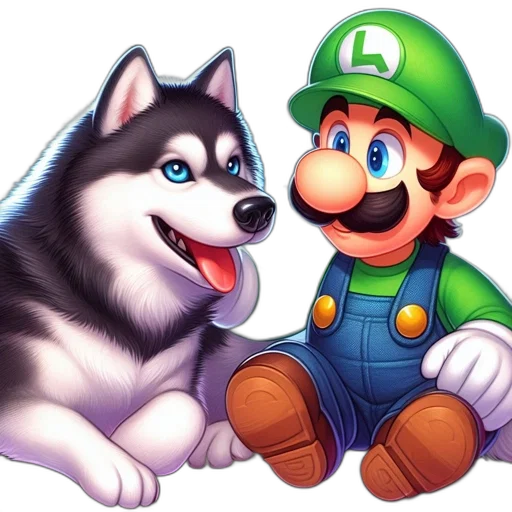 animal, pixel art, watercolor, concept art transparent PNG cut-out