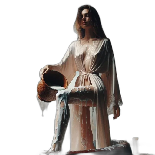 dress, 3d render, concept art, photorealistic transparent PNG cut-out