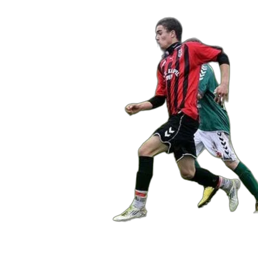 animal, soccer, player, red transparent PNG cut-out