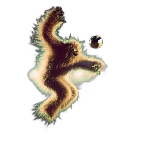 creature, dragon, animal, hair transparent PNG cut-out