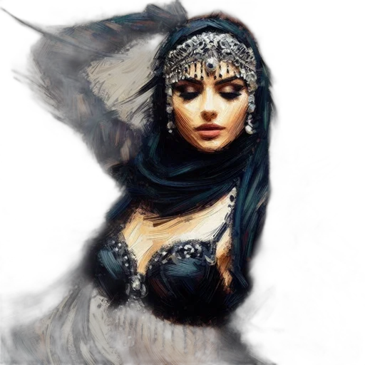 jewelry, mask, dress, face transparent PNG cut-out