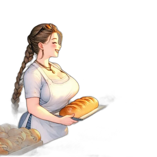 food, dress, staff, concept art transparent PNG cut-out