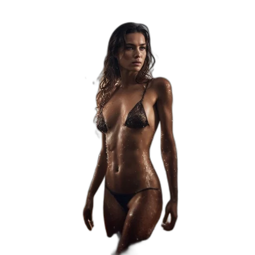 creature, dress, animal, hair transparent PNG cut-out