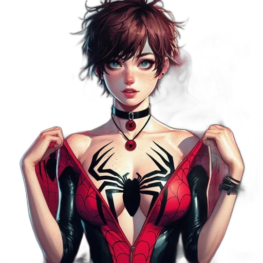 dress, mask, comic book art, concept art transparent PNG cut-out