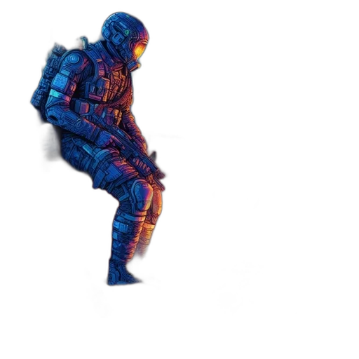 robot, creature, jacket, animal transparent PNG cut-out