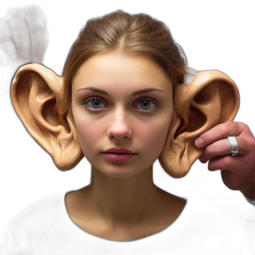face, mask, jewelry, photorealistic transparent PNG cut-out