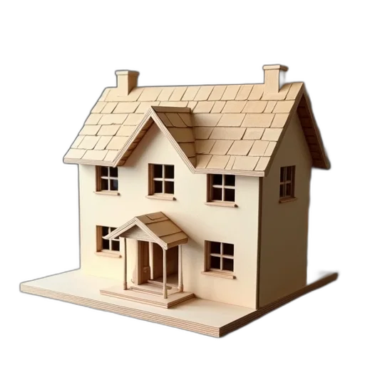 building, furniture, 3d render, photorealistic transparent PNG cut-out