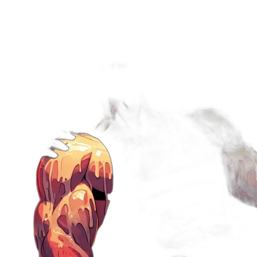 mask, dragon, weapon, creature transparent PNG cut-out