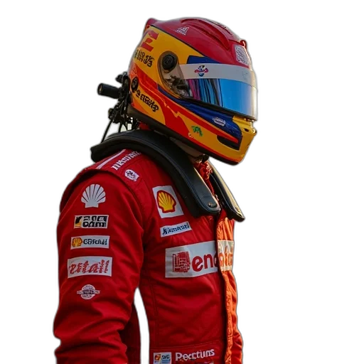 person, driver, shell, supercar transparent PNG cut-out
