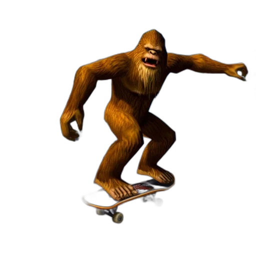 creature, animal, 3d render, concept art transparent PNG cut-out