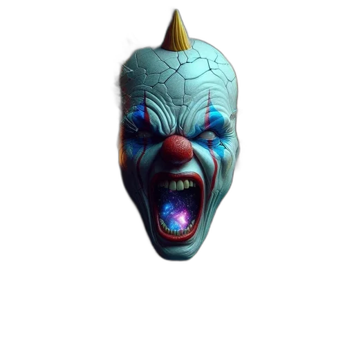 mask, face, creature, staff transparent PNG cut-out