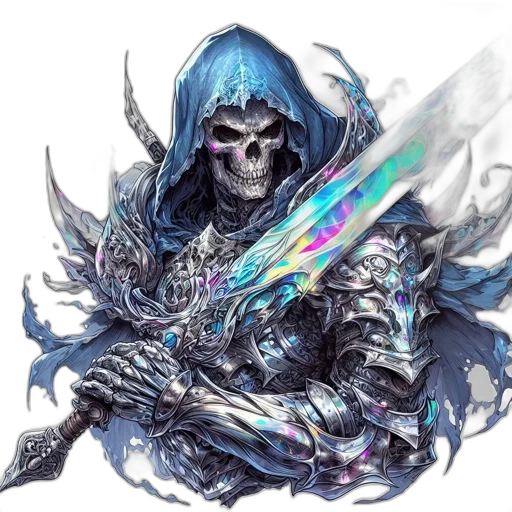 sword, weapon, staff, fantasy art transparent PNG cut-out