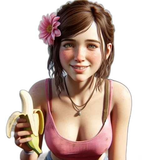 food, staff, face, photorealistic transparent PNG cut-out