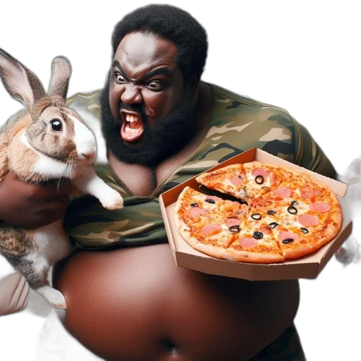 food, animal, concept art, man transparent PNG cut-out