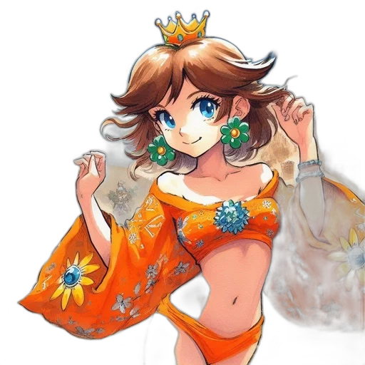 crown, dress, jewelry, flower transparent PNG cut-out
