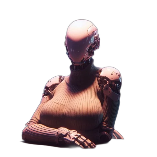 robot, dress, creature, mask transparent PNG cut-out