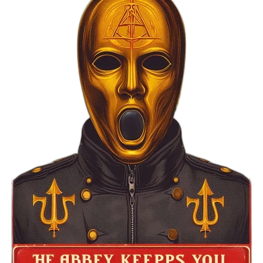 mask, jacket, robot, face transparent PNG cut-out