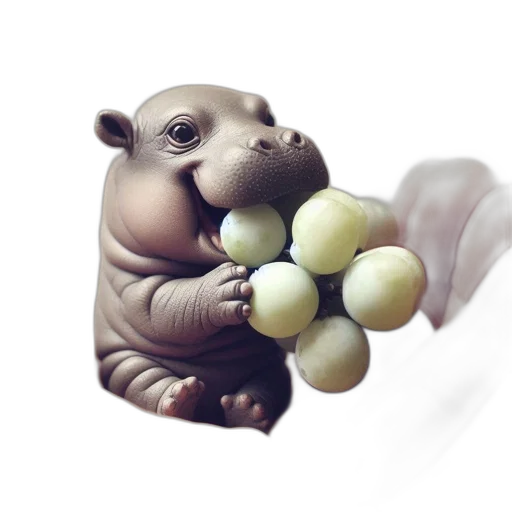 food, creature, animal, photorealistic transparent PNG cut-out