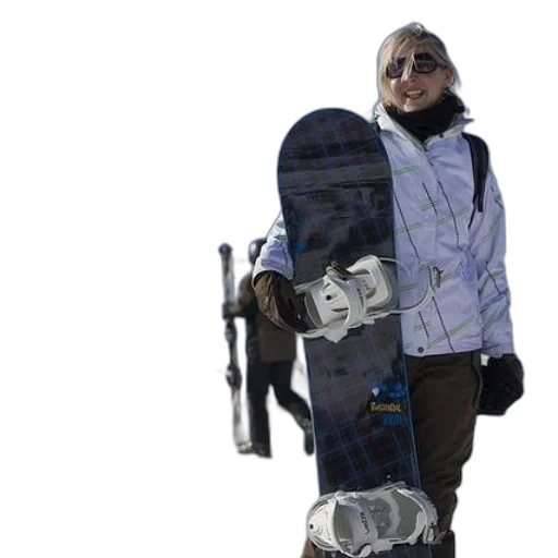 jacket, staff, 3d render, woman transparent PNG cut-out
