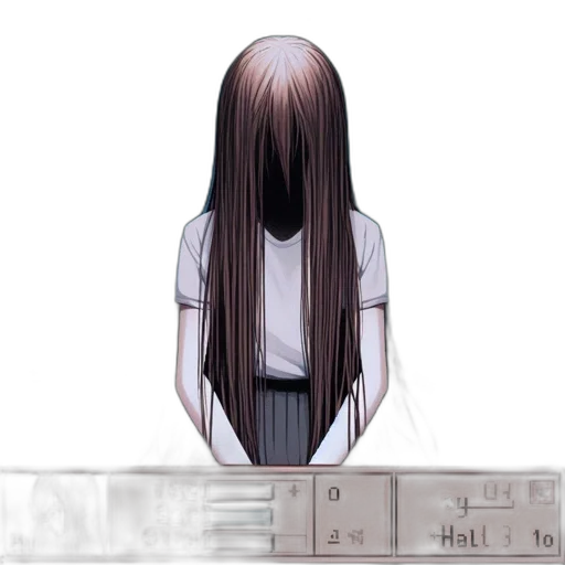 hair, mask, face, staff transparent PNG cut-out