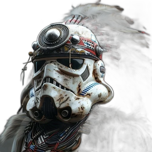 mask, robot, face, weapon transparent PNG cut-out