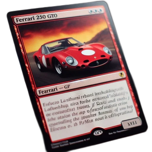 car, concept art, red, personalized transparent PNG cut-out