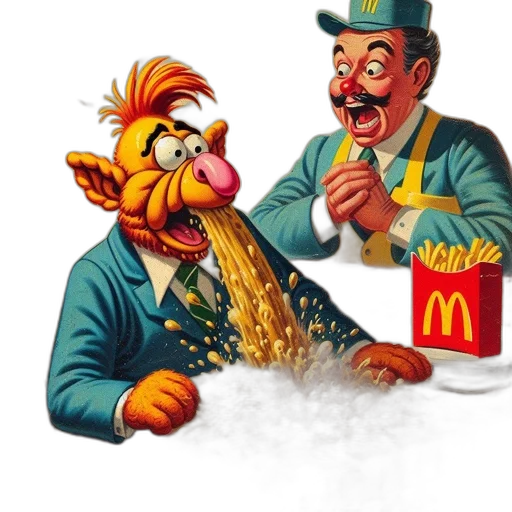 food, staff, concept art, photorealistic transparent PNG cut-out