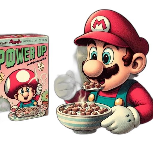 food, 3d render, concept art, comic book art transparent PNG cut-out