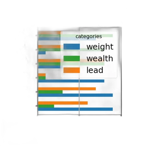 bar, graph, titled, most transparent PNG cut-out