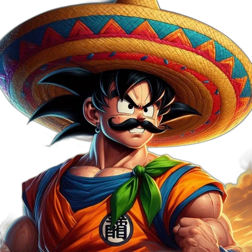 hat, mask, staff, face transparent PNG cut-out