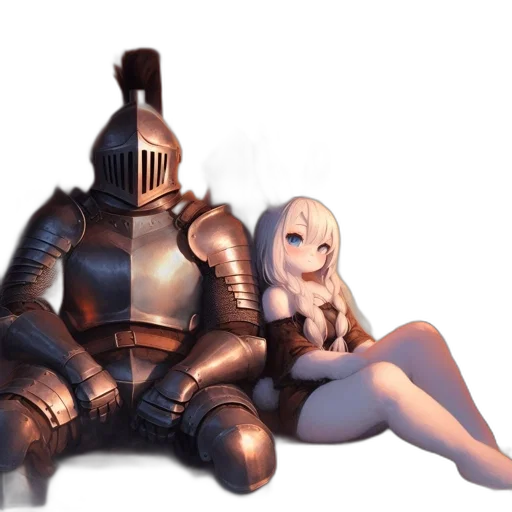 robot, sword, weapon, dress transparent PNG cut-out