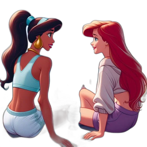 concept art, cartoon, comic book art, anime transparent PNG cut-out
