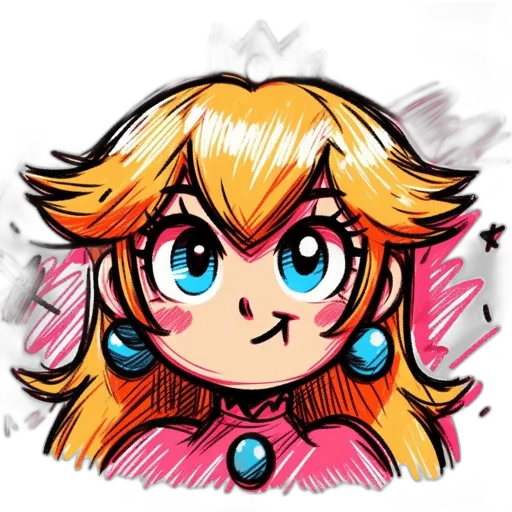 crown, face, staff, pixel art transparent PNG cut-out