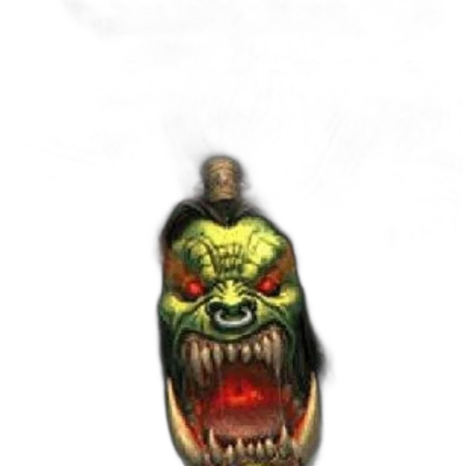bottle, creature, mask, jewelry transparent PNG cut-out