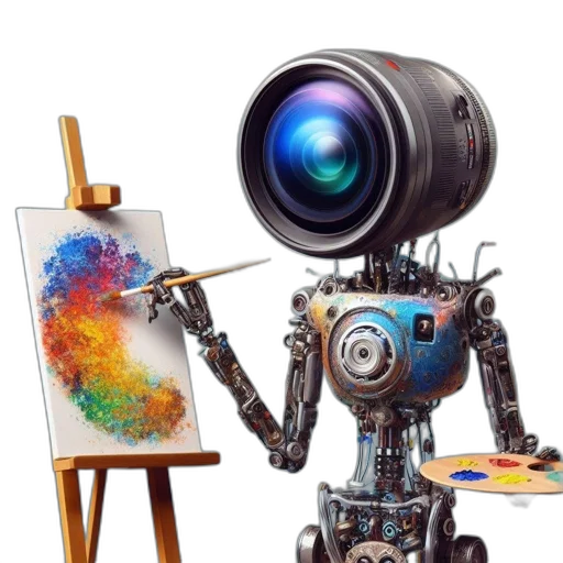 robot, face, weapon, animal transparent PNG cut-out