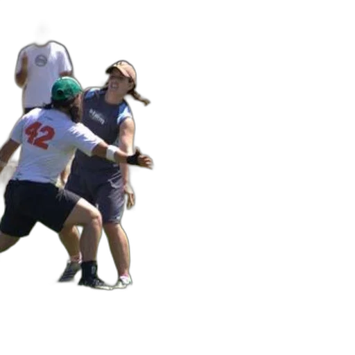 staff, two, players, field transparent PNG cut-out