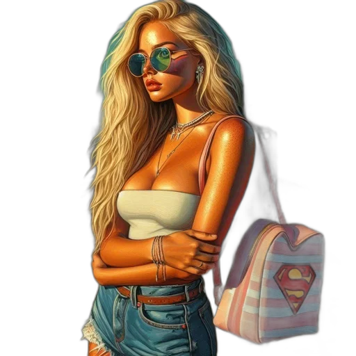 jacket, face, comic book art, fantasy art transparent PNG cut-out