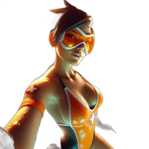 mask, concept art, 3d render, fantasy art transparent PNG cut-out