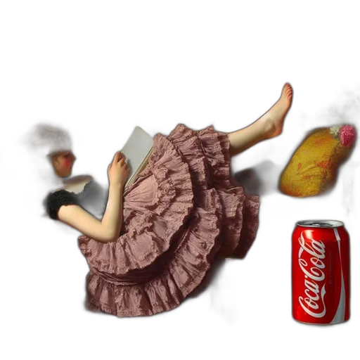 food, dress, bottle, shoes transparent PNG cut-out