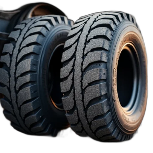 3d render, truck, tires, road transparent PNG cut-out