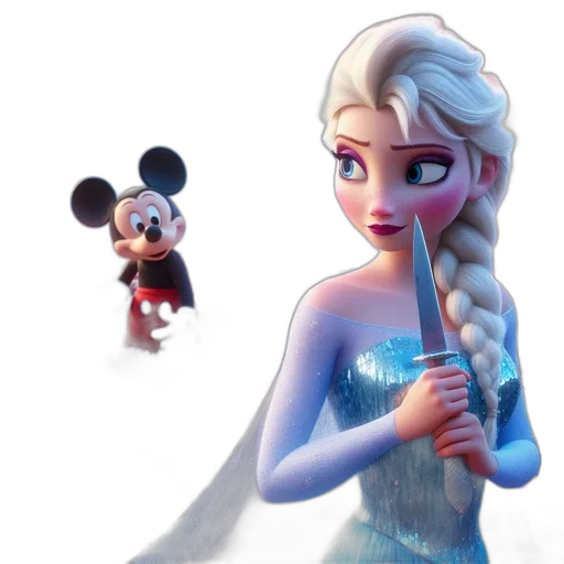 staff, weapon, concept art, 3d render transparent PNG cut-out