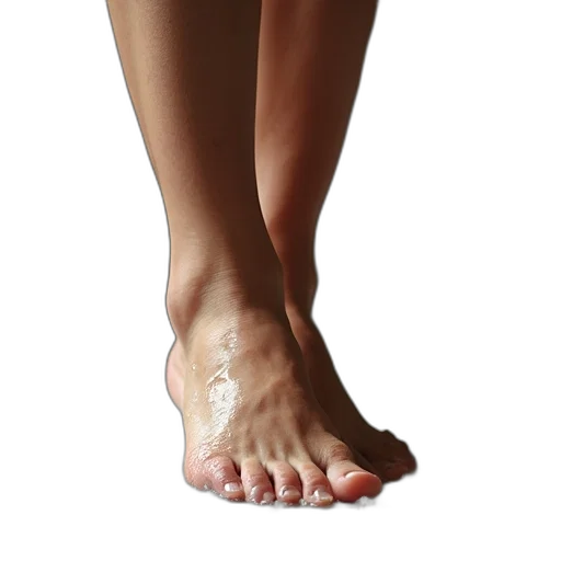 shoes, photorealistic, swollen, foot transparent PNG cut-out