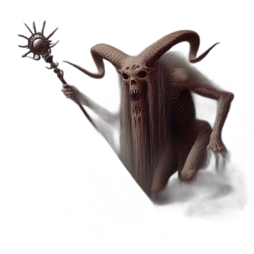 staff, creature, dragon, sword transparent PNG cut-out