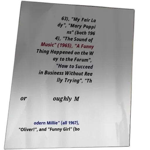 list, movies, 1960s, including transparent PNG cut-out