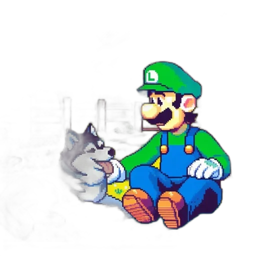 animal, bottle, weapon, pixel art transparent PNG cut-out