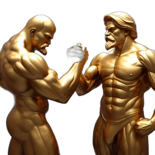 concept art, 3d render, photorealistic, two transparent PNG cut-out